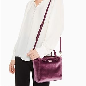 Kate Spade Dawn Place Velvet Mini Kona